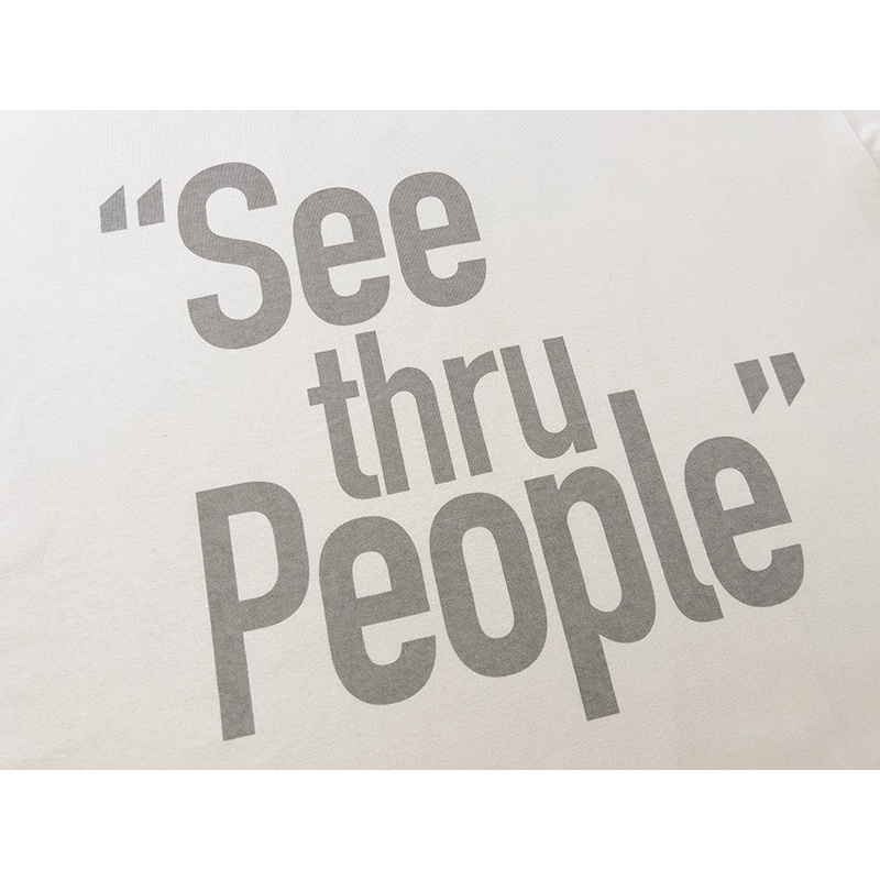 Gal &amp; LERY - DE &amp; PT- Áo Thun Tay Ngắn Cổ Tròn In Khẩu Hiệu Nhìn Thấy Người Đeo Tay Cổ Điển Hợp Thời Trang