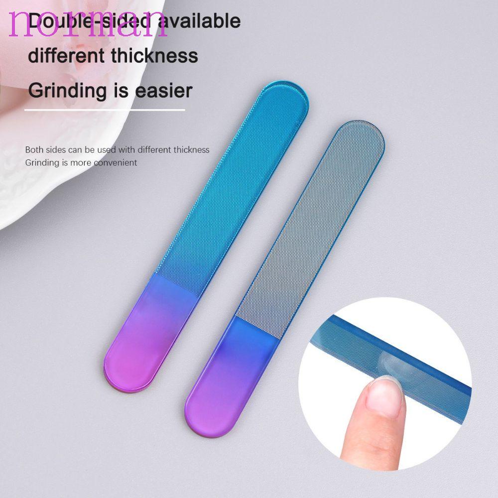 Dụng Cụ Dũa Móng Tay NORMAN Với Hộp Đựng Trong Suốt Chuyên Nghiệp