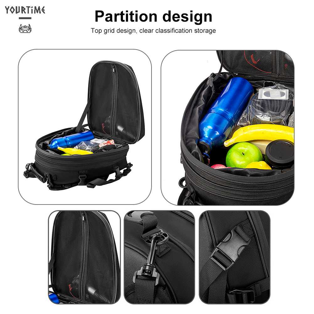 Túi Đựng Đồ Dùng Gắn Yên Sau Xe Máy Chống Thấm Nước Tiện Dụng