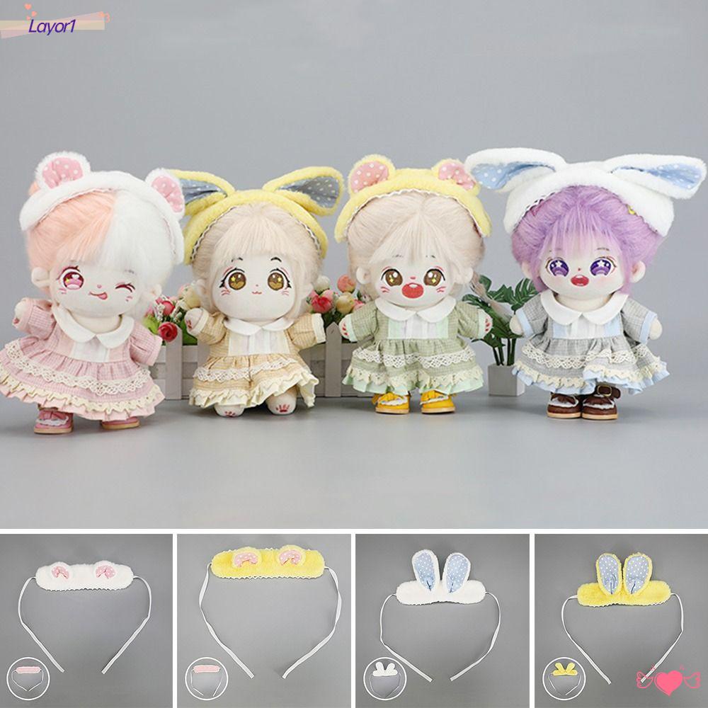 Layor1 Băng Đô Cài Tóc Mini 2 Kiểu Hình Thỏ / Gấu Dễ Thương