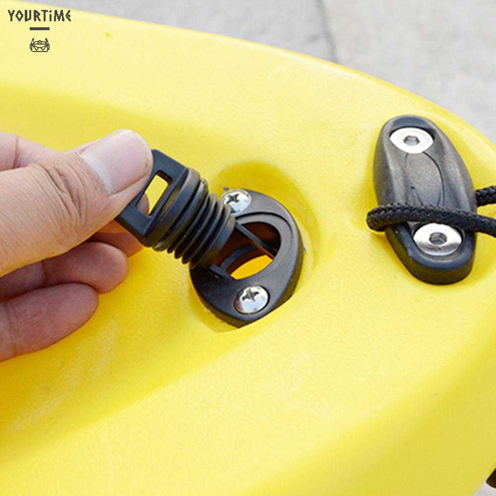 Nút Chặn Lỗ Thoát Nước Hình Oval Bằng Thép Không Gỉ Cho Thuyền Kayak