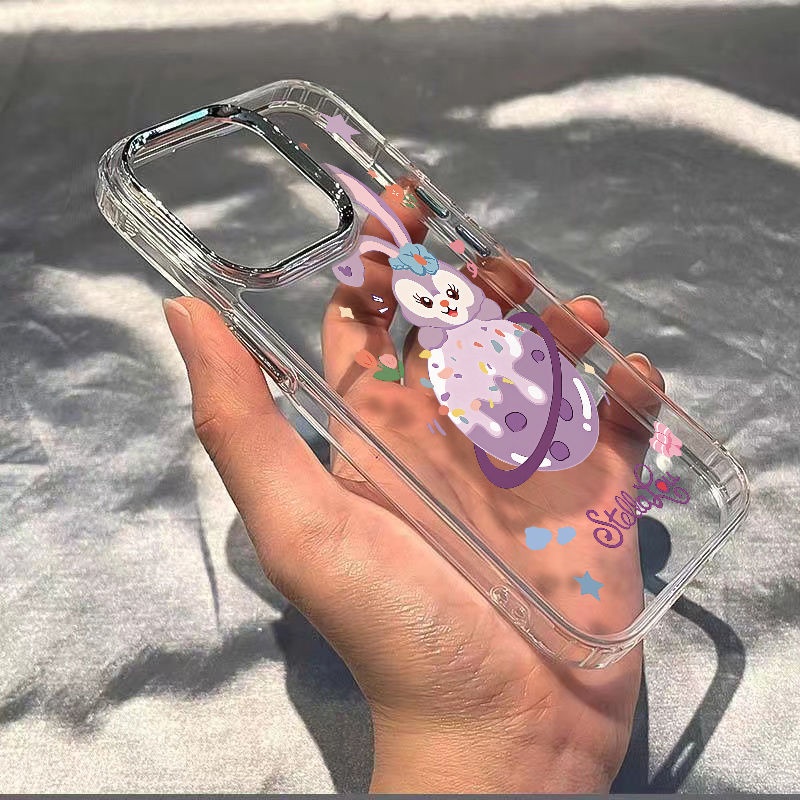 ✅Ốp Điện Thoại Dẻo Họa Tiết Ngôi Sao / Delu Dễ Thương Chống Sốc Cho iPhone128 7Plus max11 14pro 13