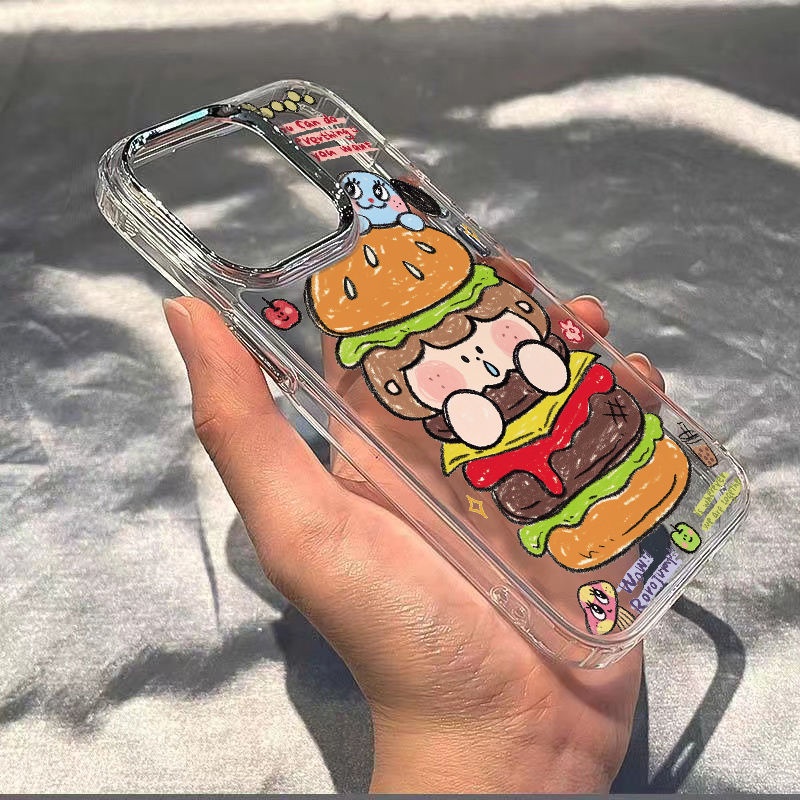 ✅Ốp Điện Thoại Mềm Chống Sốc In Họa Tiết Graffiti Cho Iphone 13 Plus 8 14 Pro Max 11 12 7