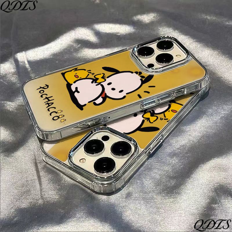 ✅Ốp Điện Thoại Dẻo Họa Tiết Chú Chó Pacha / Gà Dễ Thương Chống Sốc Cho iPhone12 11 4YUU plus8 14Pro7In 13 / 1