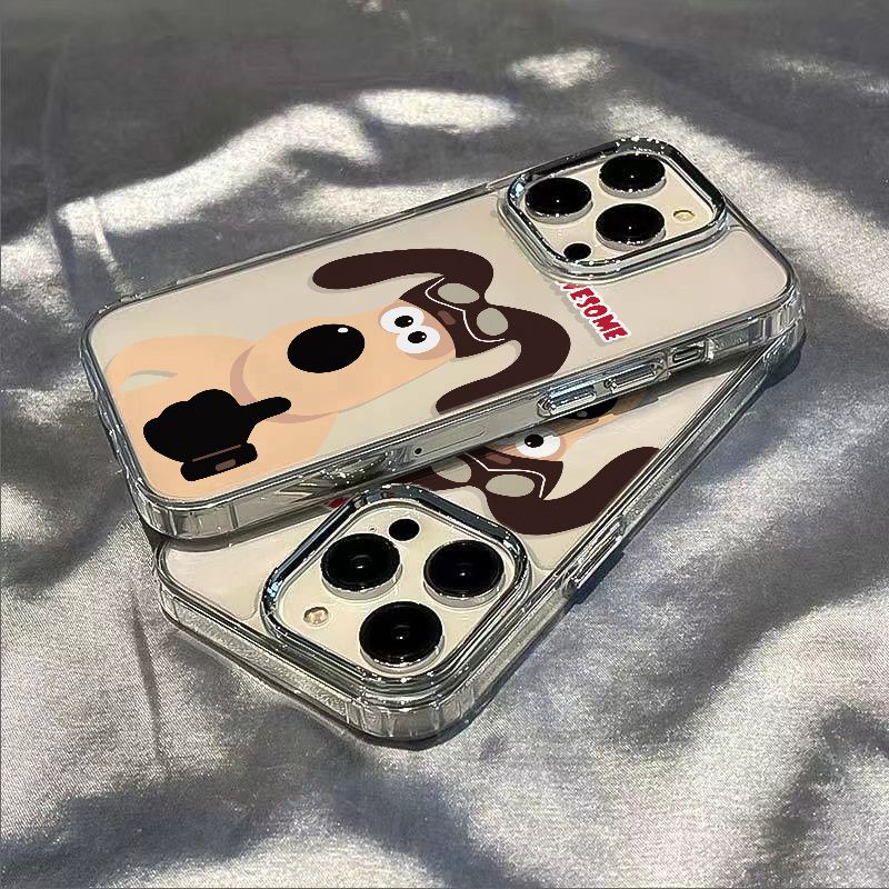 ✅Ốp Điện Thoại Mềm Chống Sốc In Hình Chú Chó Bay Đơn Giản Cho Iphone 81114promax 7 12 13plus