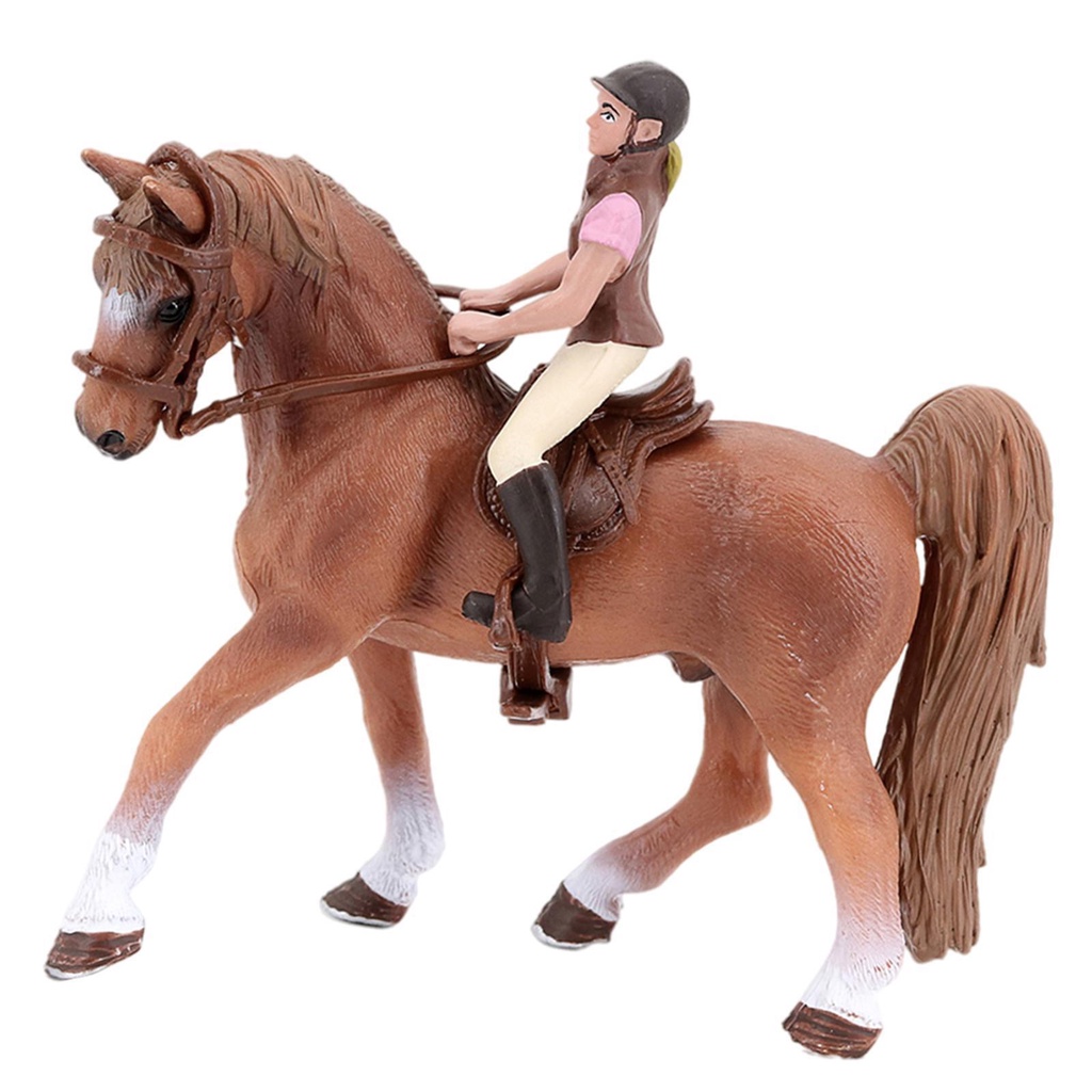 Mô Hình Chú Ngựa Nông Trại Thu Nhỏ Xinh Xắn