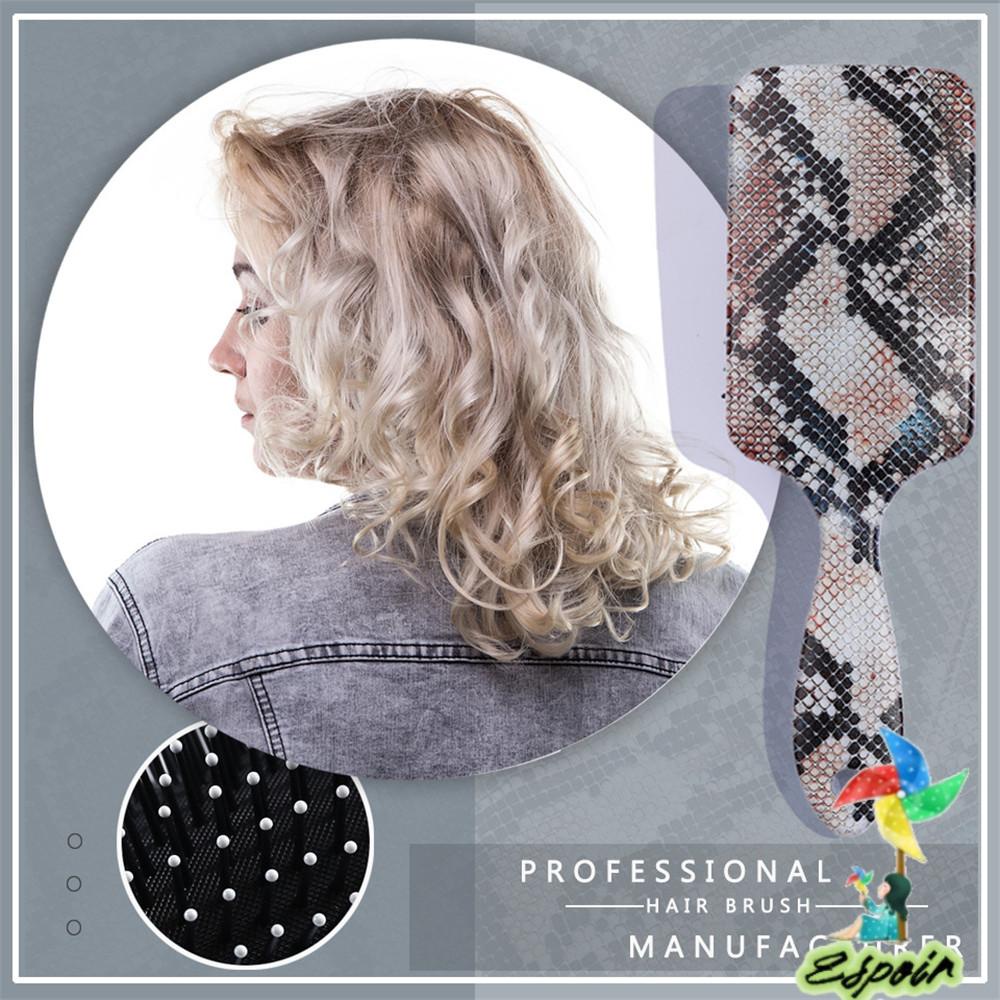 Lược Chải Tóc Massage Da Đầu In Họa Tiết Da Báo 3D ESPO