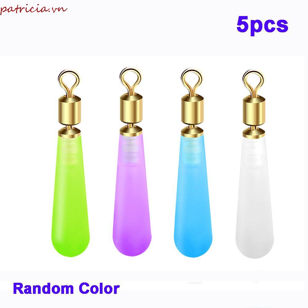 Bộ 5 Phao Nổi Câu Cá Bằng Silicone Đầu Đồng