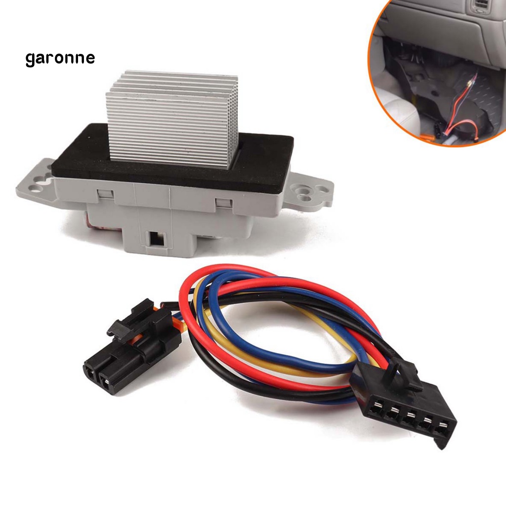 Mô-đun Điều Khiển Tốc Độ Ga-R ABS Cứng Chuyên Nghiệp 89018778 Bộ Điện Trở Động Cơ Thổi Khí Cho Chevrolet