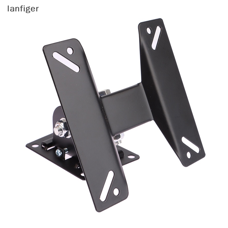 1 Bộ Giá Đỡ TV LED LCD 14-24Inch Gắn Tường Cố Định Góc Nghiêng 180 Độ Kèm Ốc Vít