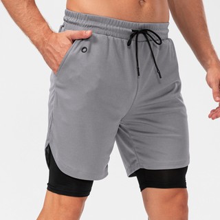 Quần Short Thể Thao Nam 2 Trong 1