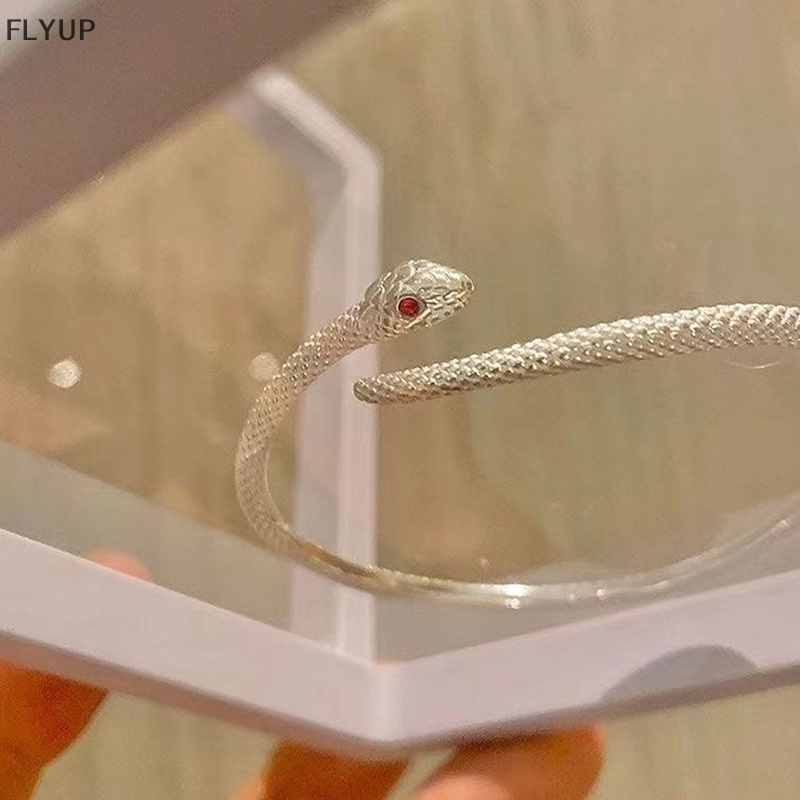 Flyup Vòng Đeo Tay Dạng Hở Hình Rắn Sáng Tạo Hợp Thời Trang Cho Nữ vn