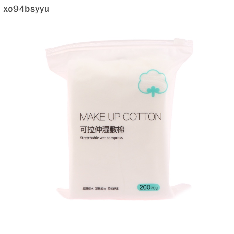 Bộ 200 Miếng Bông Tẩy Trang Cotton Tinh Khiết Co Giãn xo94bsyyu 200 Cái