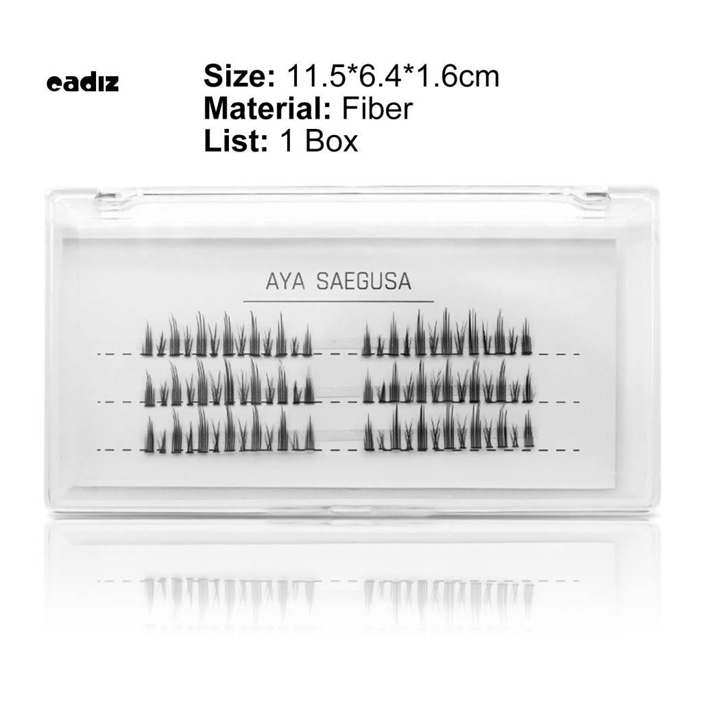 Hộp 78 Cụm Lông Mi Giả Bằng Sợi Tự Nhiên Dễ Sử Dụng Dành Cho Cô Dâu