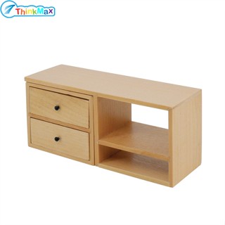 Kệ Gỗ Mini Để Bàn Trang Trí Nhà Búp Bê Tỉ Lệ 1: 12