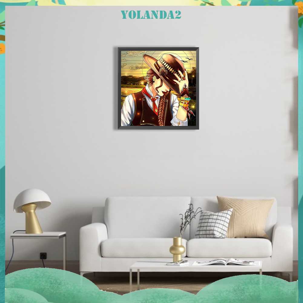 Tranh Đính Đá Kim Cương Toàn Bộ 5D DIY Hình Vẽ Cô Gái Trang Trí Nhà Cửa