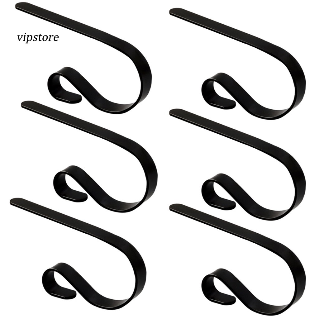 Bộ 6 Giá Đỡ Vớ Giáng Sinh Bằng Kim Loại Chống Trượt Chịu Lực Tốt