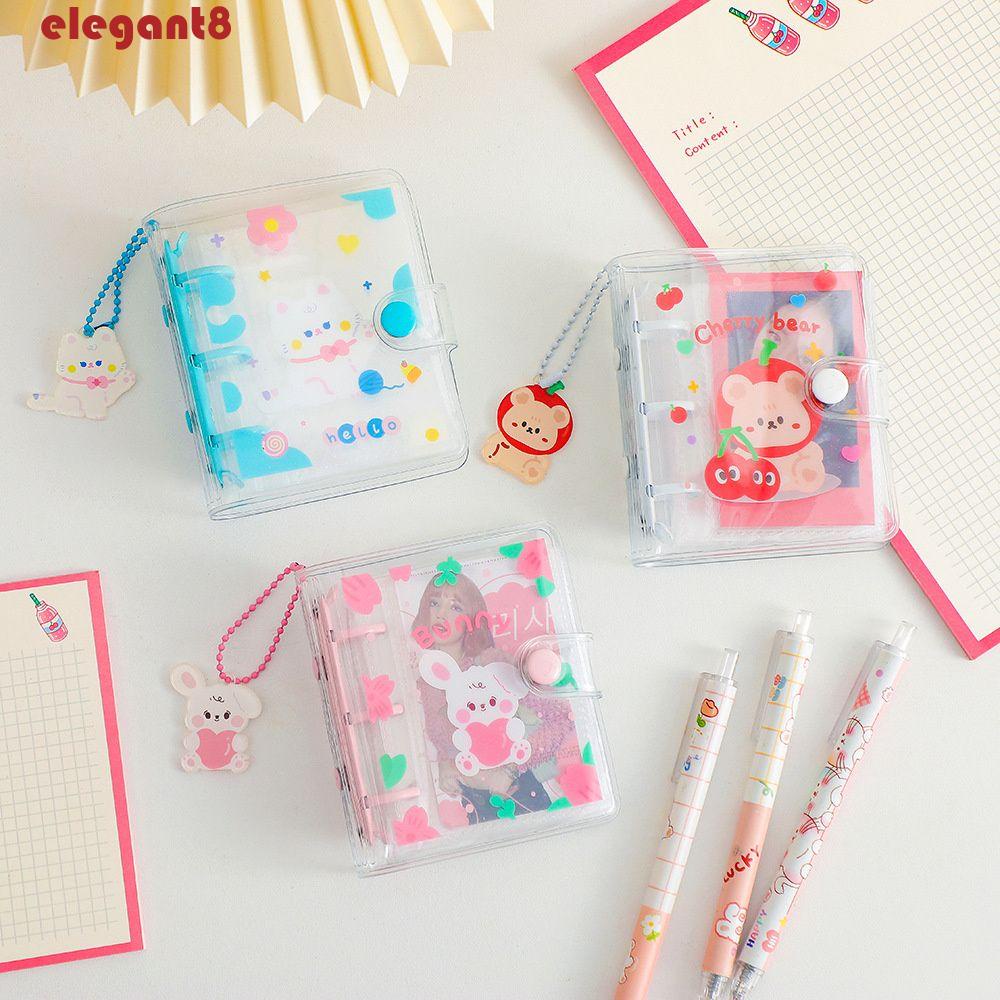 Sổ Tay Ghi Chú 3 Lỗ Mini Họa Tiết Chiếc Lá Dễ Thương Xinh Xắn