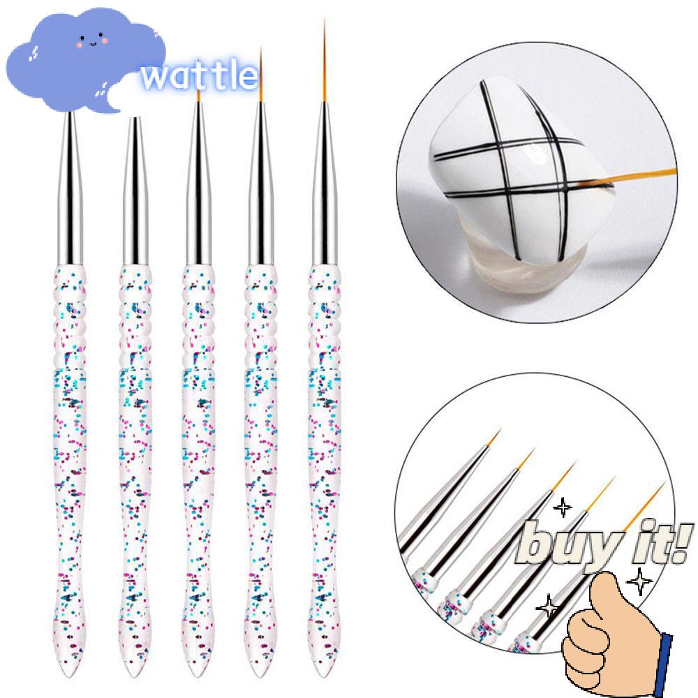 Bộ 5 Cọ Vẽ Trang Trí Móng Tay Nghệ Thuật