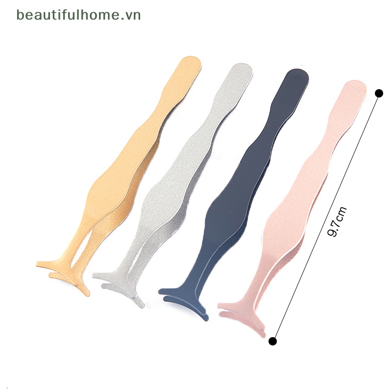 Nhíp Kẹp Lông Mi Giả Thẳng Bằng Thép Không Gỉ