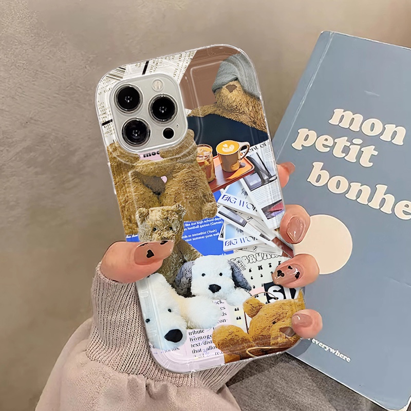 Ốp Điện Thoại TPU Mềm Trong Suốt Chống Sốc Cho IPhone 11 14 13 12 Pro Max XS Max X XR 7 + 8 Plus Sự Bảo Vệ