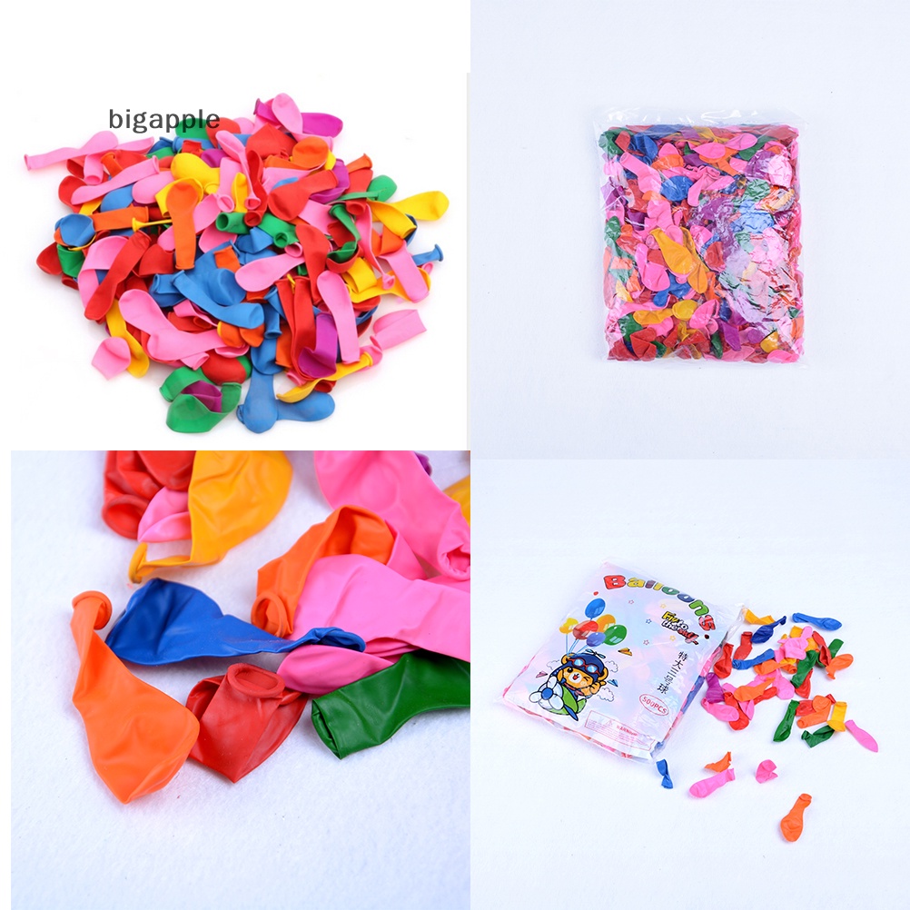 Set 500 Bong Bóng Nước Nhiều Màu Sắc Dùng Để Trang Trí Bữa Tiệc Thú Vị Dành Cho Các Bé