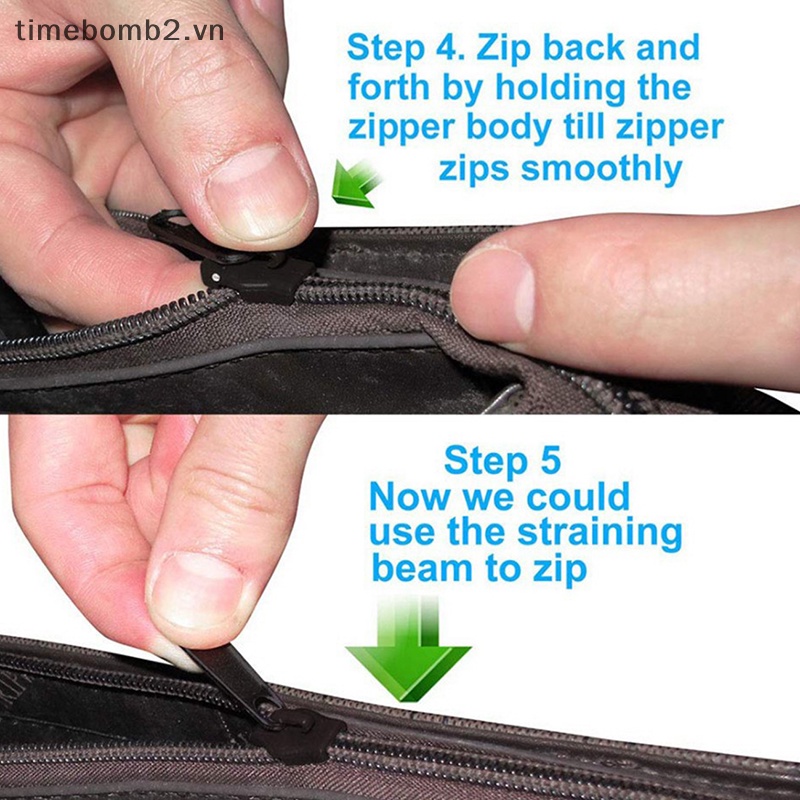 Bộ 6 Dây Khóa Kéo Thay Thế Thông Dụng