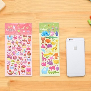 Sticker dán nổi nhiều hình