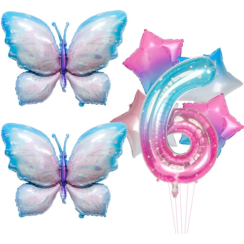 Bộ 2 Bong Bóng Hình Bướm 40inch YS2
