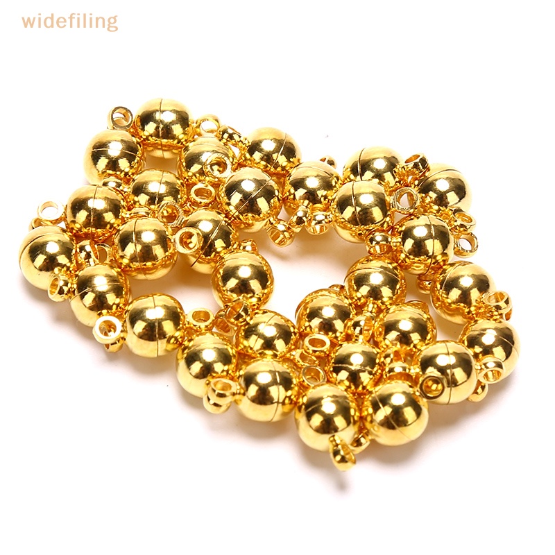 Set 10 Móc Khóa Càng Cua Tròn Từ Tính Làm Trang Sức DIY