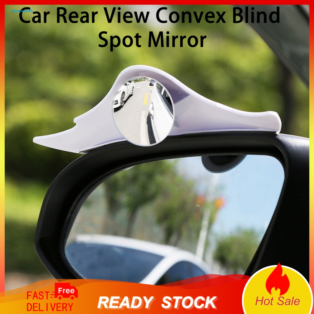 Bộ 2 Gương Chiếu Hậu Góc Rộng Trong Suốt Chống Mưa Tiện Dụng Cho Xe Hơi