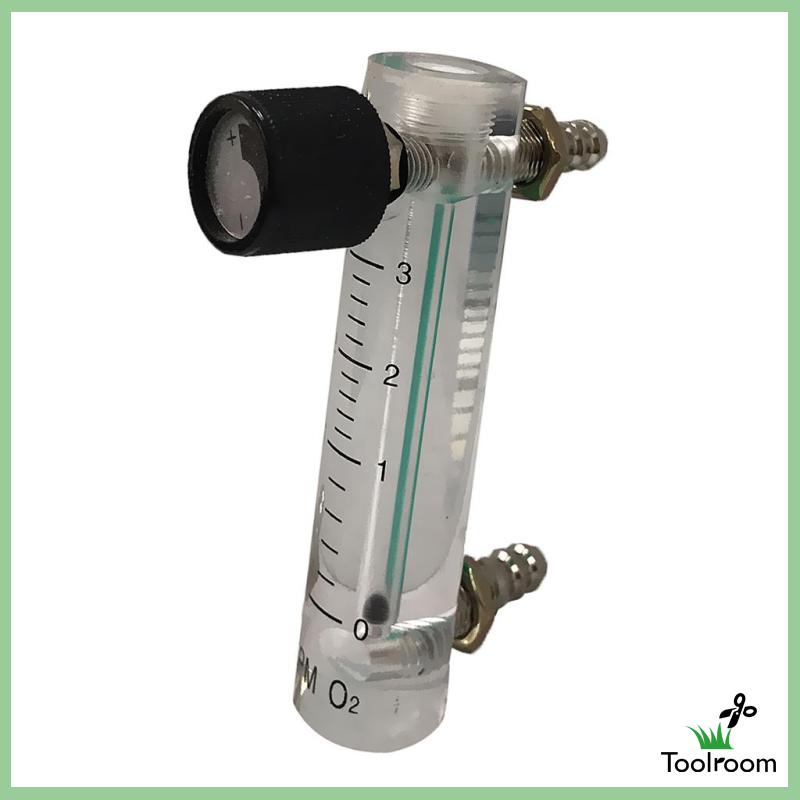 Đồng Hồ Đo Lưu Lượng Khí Gas 0.1-1L 6Mm Bằng Thủy Tinh Có Thể Điều Chỉnh