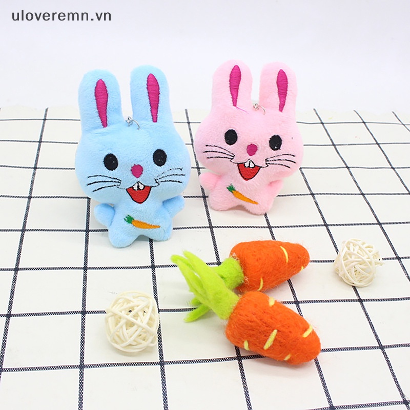 Thỏ Nhồi Bông Mini Thiết Kế Xinh Xắn