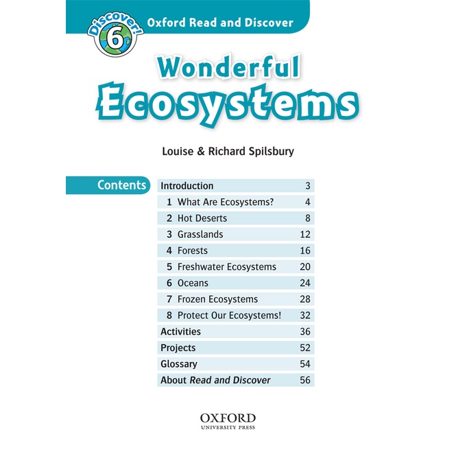 Oxford Read and Discover 6 Wonderful Ecosystems