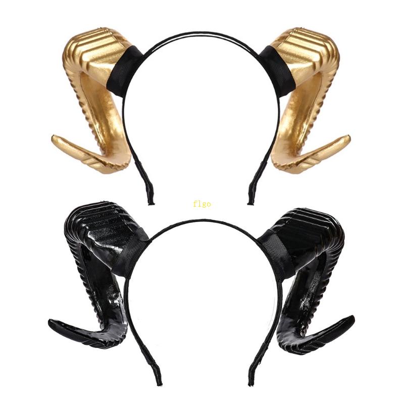 Cài Tóc Hình Sừng Bò Màu Vàng Đen Độc Đáo Cho Lễ Halloween Mate