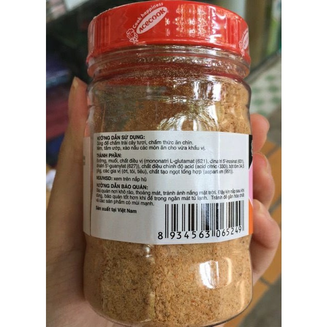 Muối Hảo Hảo Tôm Chua Cay 120g Chính Hãng Acecook