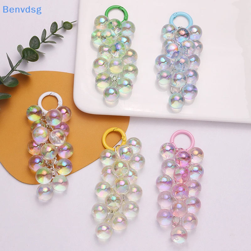 Benvdsg > Móc Chìa Khóa Xe Hơi Chuỗi Hạt Nhiều Màu Sắc Tươi Tắn Nhỏ Nhắn Thời Trang Trang Trí Túi Xách
