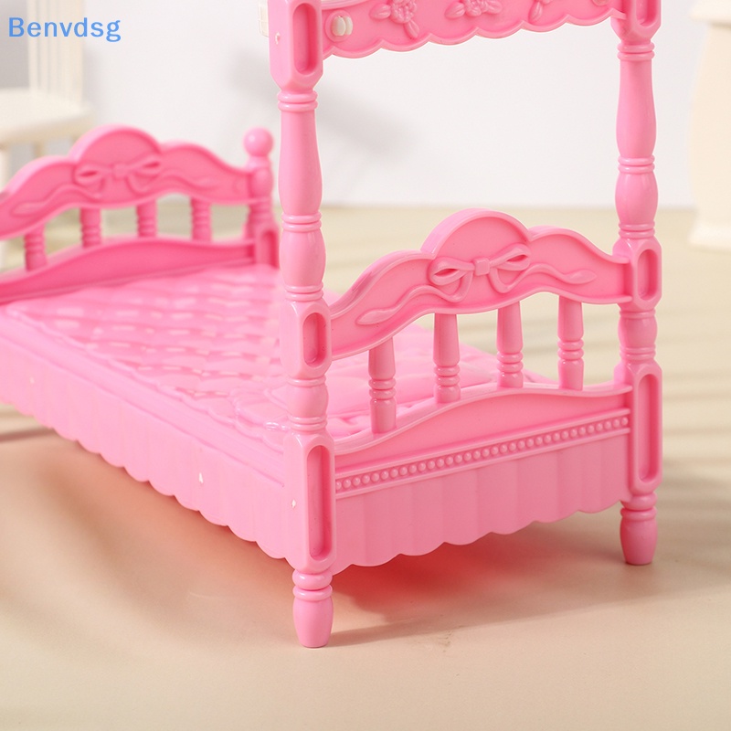 1 Giường Ngủ Mini Trang Trí Nhà Búp Bê DIY Kích Thước 15 * 8 * 13.5CM