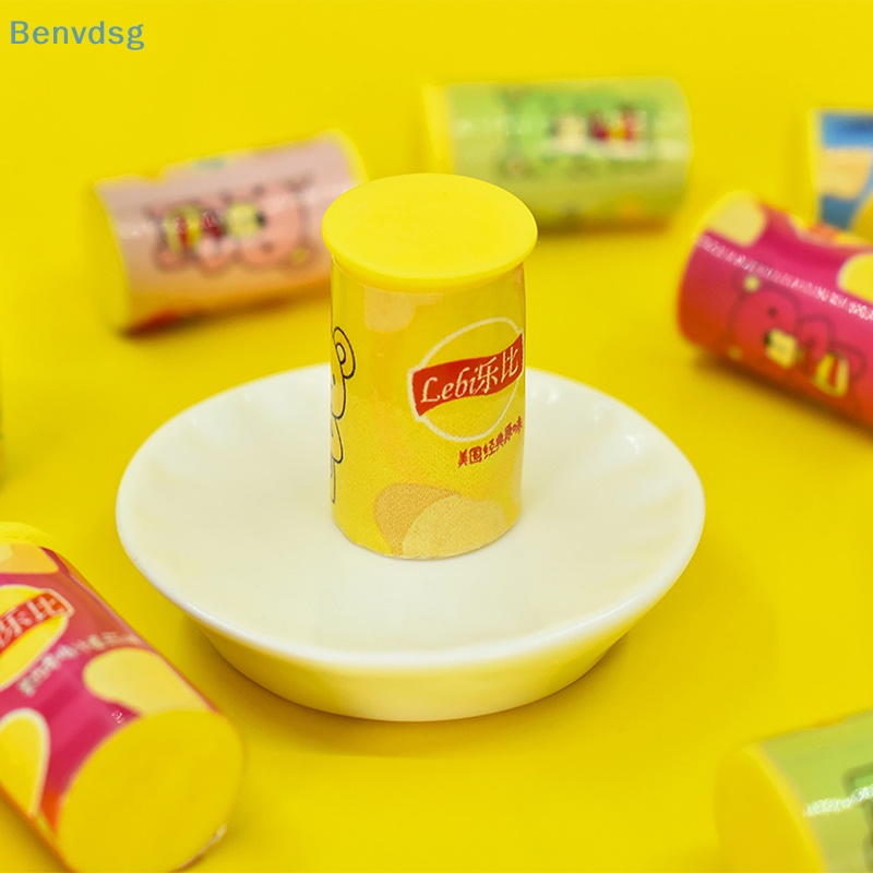 Set 2 Móc Khóa Hình Lọ Khoai Tây Chiên 3D DIY Trang Trí Nhà Búp Bê