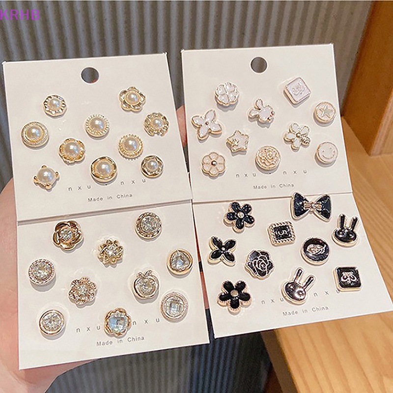 Ghim Cài Cổ Áo Cỡ Nhỏ Chống Ánh Sáng Tiện Dụng Mới