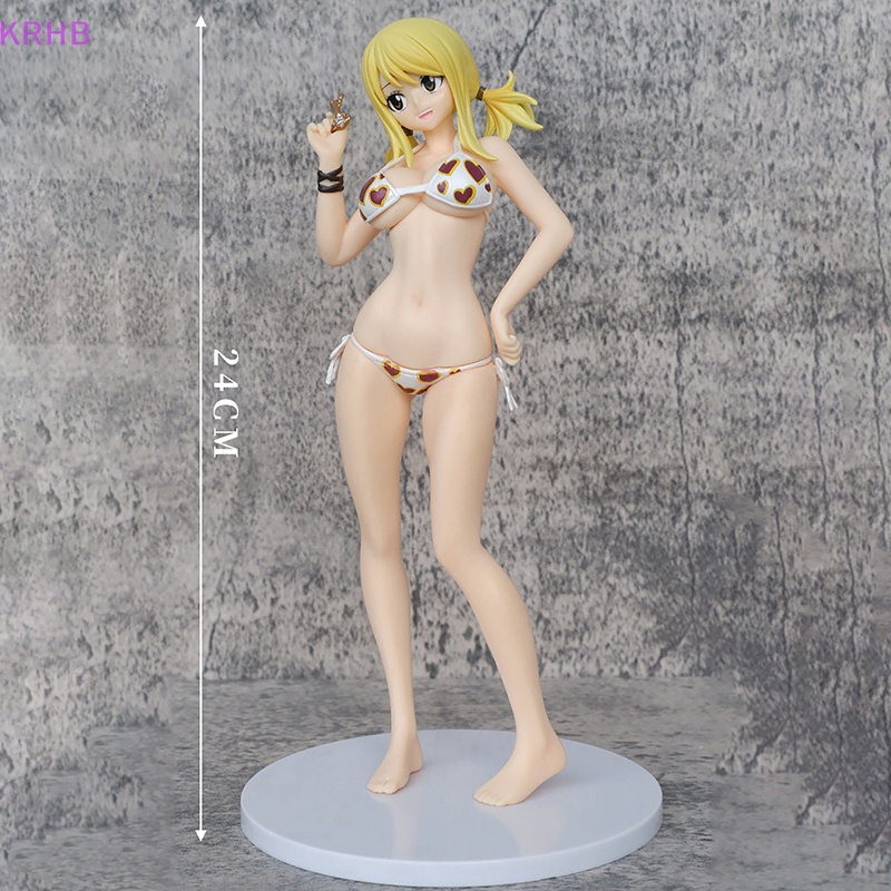 Mô Hình Nhân Vật Lucy Heartfilia Quyến Rũ 24cm Mới