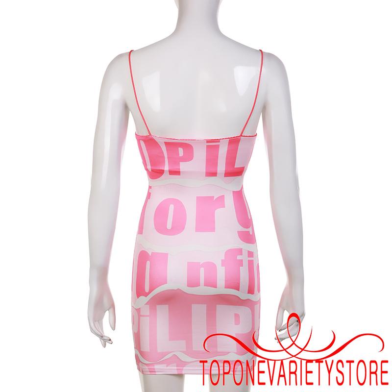 Đầm Body Nữ Y2K Không Tay Quyến Rũ