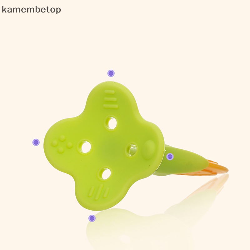 1 Vòng cổ Mặt Silicone Không Chứa BPA Hoạt Hình Cho Bé Mọc Răng