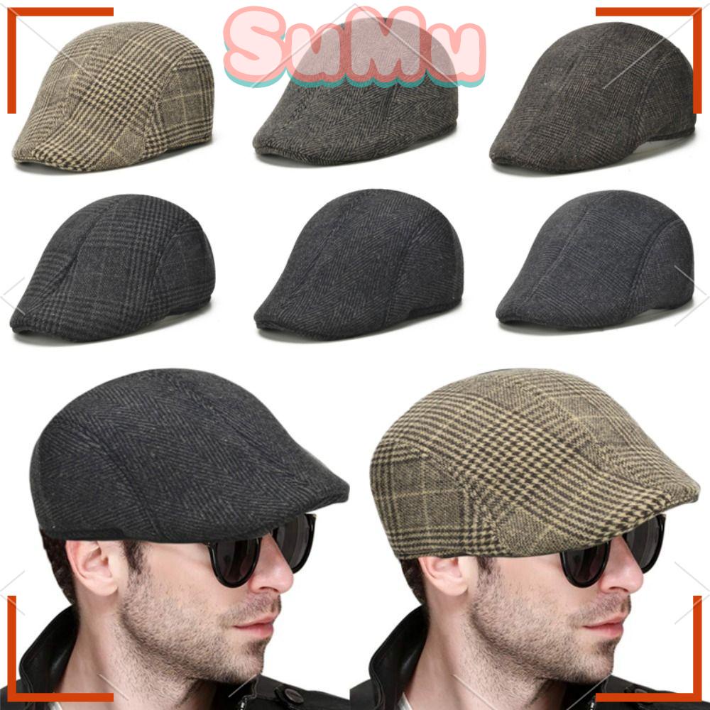 Mũ Beret Phối Lưới Thoáng Khí Điều Chỉnh Được Thời Trang