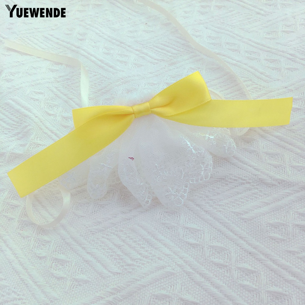 Yếm Đeo Cổ Đính Nơ Xinh Xắn Cho Thú Cưng