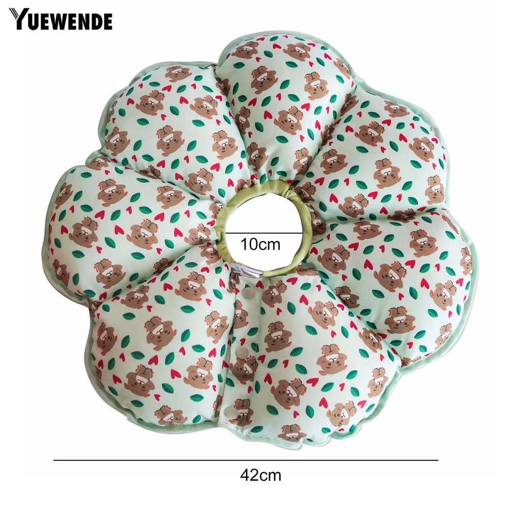 Vòng Cổ Bằng Polyester Chống Nước In Họa Tiết Hoạt Hình Dễ Vệ Sinh Cho Thú Cưng