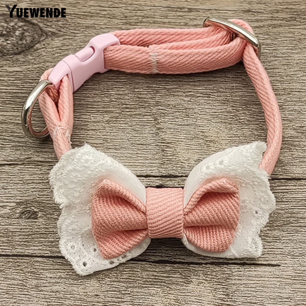 Vòng Cổ Thú Cưng YQ.E Bằng Cotton Có Khóa Cài Tùy Chỉnh Kích Thước Trang Trí Nhà Cửa