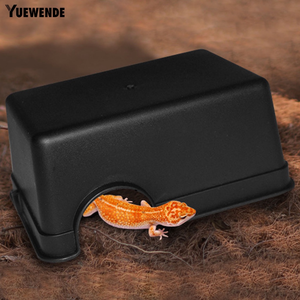 Yq.e Hộp Ẩn Vật Nuôi Bò Sát Cỡ Lớn Bề Mặt Mịn Màng Chống Trượt Chống Trầy Xước Không Cần Khoan Đa Dụng