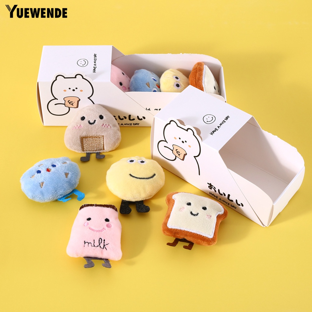 Set 5 Búp Bê Nhồi Bông Mềm Mại Đồ Chơi Cho Mèo