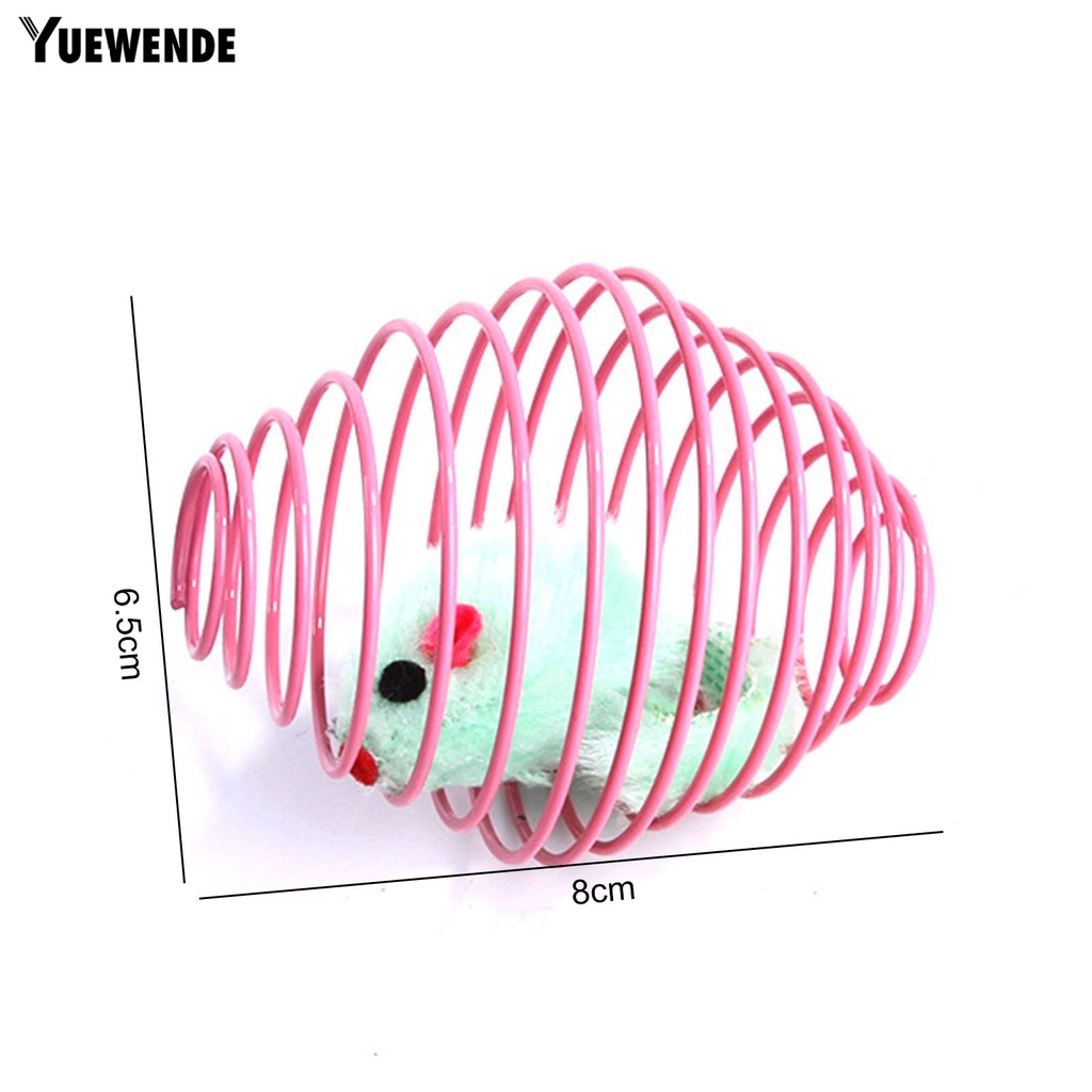 Set 6 Quả Bóng Gắn Chuột Giả Đồ Chơi Cho Mèo Cưng